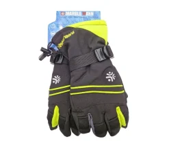 Mutka toppasormikkaat - Nuorten, Musta/Keltainen 5146C