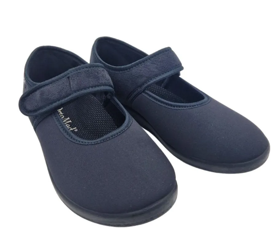 OrtoMed ballerinat - Tarrakiinnitys Musta