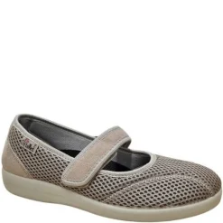 OrtoMed ballerinat - Tarrakiinnitys, Beige