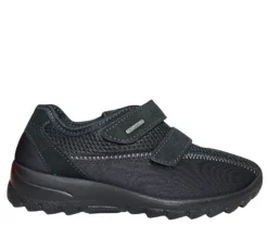 OrtoMed kävelykengät - Tarrakiinnitys, Musta