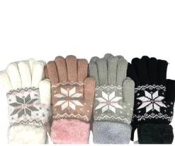 Out of the blue neulesormikkaat - Jääkukka