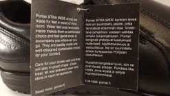 Pomar kävelykengät - XW tilava lesti, Musta