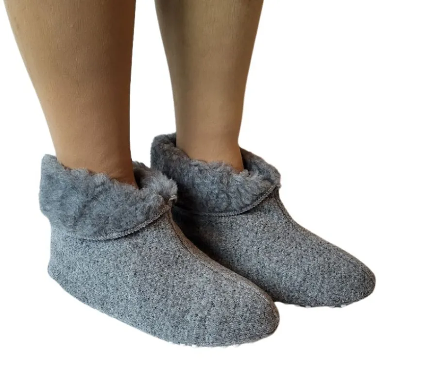 Rapu liukuestetossut - Harmaa