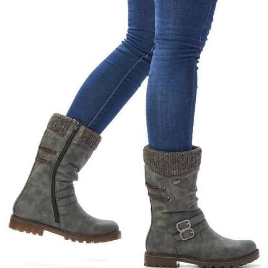 Remonte saappaat - Harmaa D8478-45