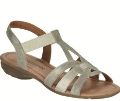 Remonte sandaalit - Beige kombi R3664-60