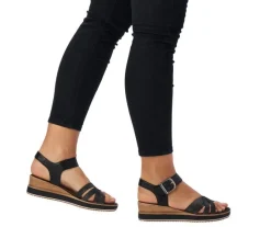 Remonte sandaalit - Musta D6454-00