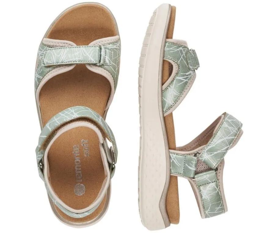 Remonte sandaalit - Vihreä D7752-52