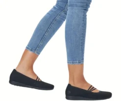 Rieker Ballerinat - Musta L9369-00