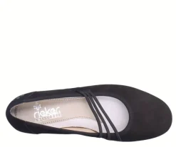 Rieker Ballerinat - Musta L9369-00