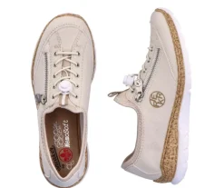 Rieker kävelykengät - Beige N4263-81