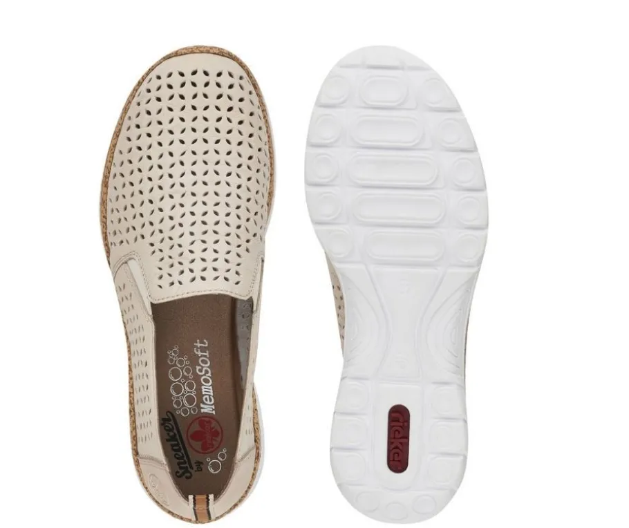 Rieker kävelykengät - Beige N4251-60