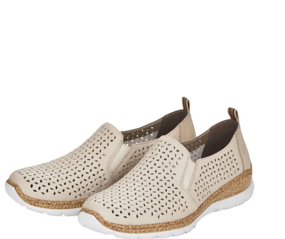 Rieker kävelykengät - Beige N4251-60