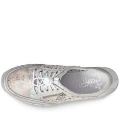 Rieker kävelykengät / Kiilapohja, Metallinhohtoinen