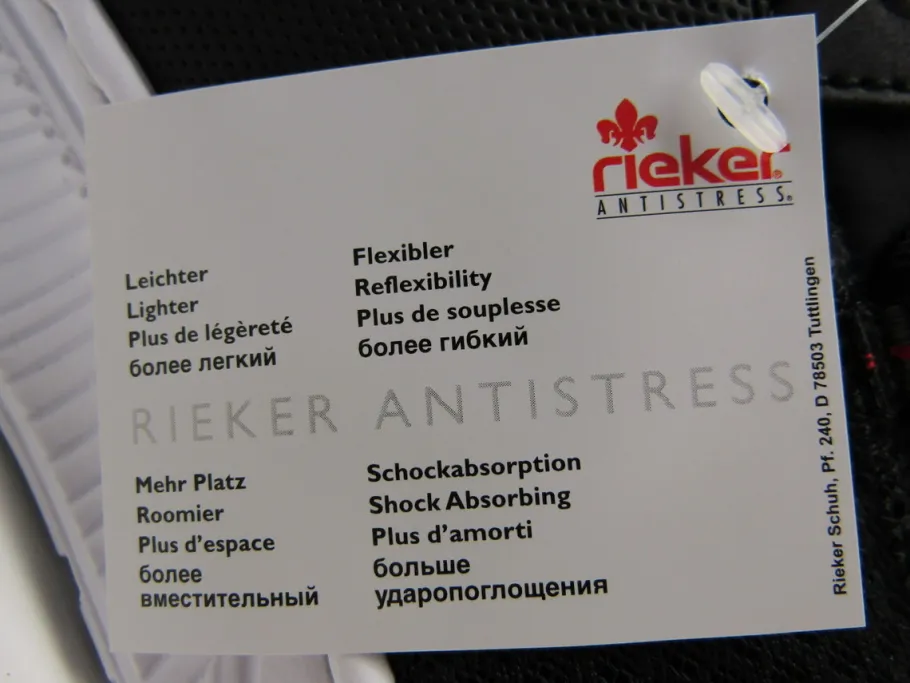 Rieker kävelykengät / Musta