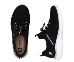 Rieker kävelykengät - Musta M5065-00