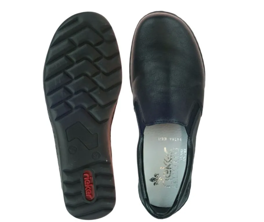 Rieker kävelykengät - Musta 48964-00