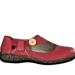 Rieker kävelykengät / Nappikoriste, Punainen