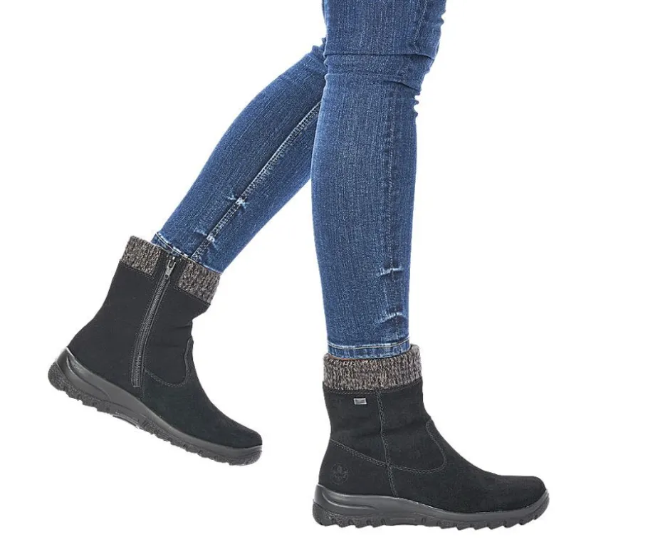 Rieker nilkkuri - mokkanahkaa L7165-00