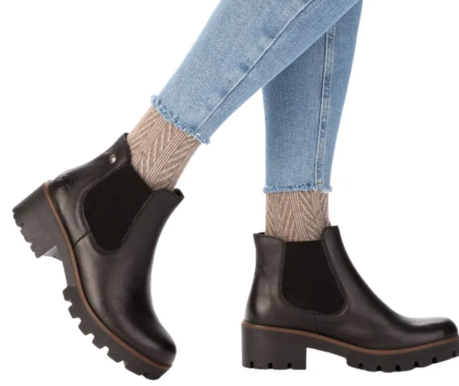 Rieker nilkkurit - Musta 79265-03