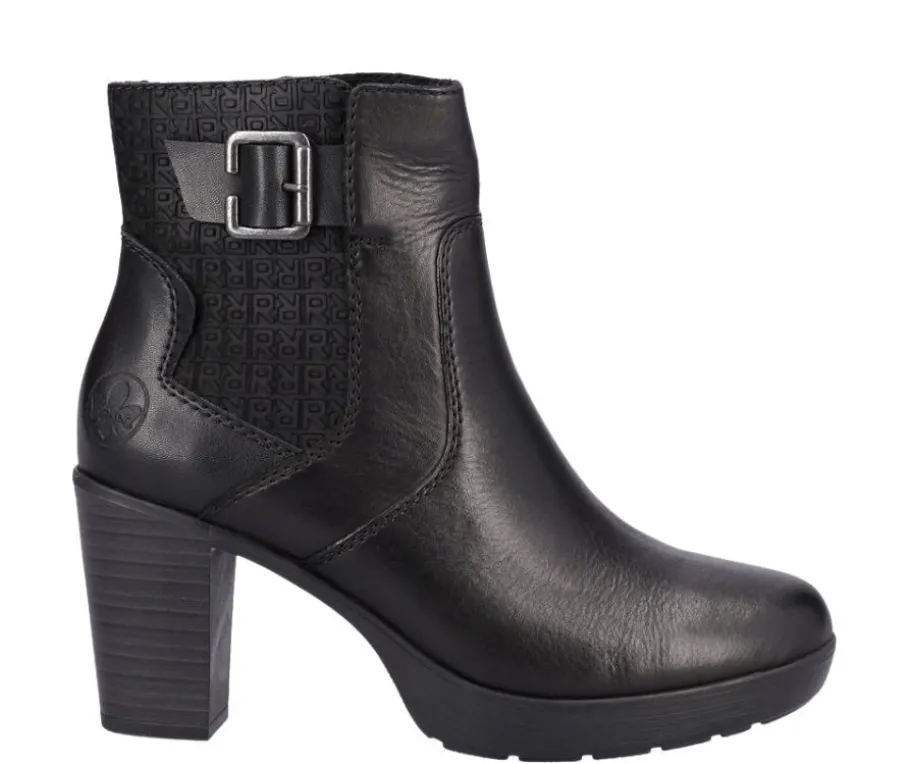 Rieker nilkkurit - Musta Y2252-00