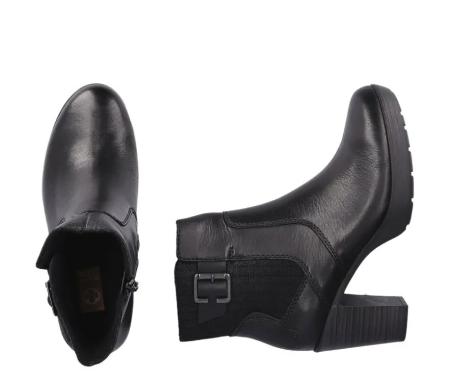 Rieker nilkkurit - Musta Y2252-00