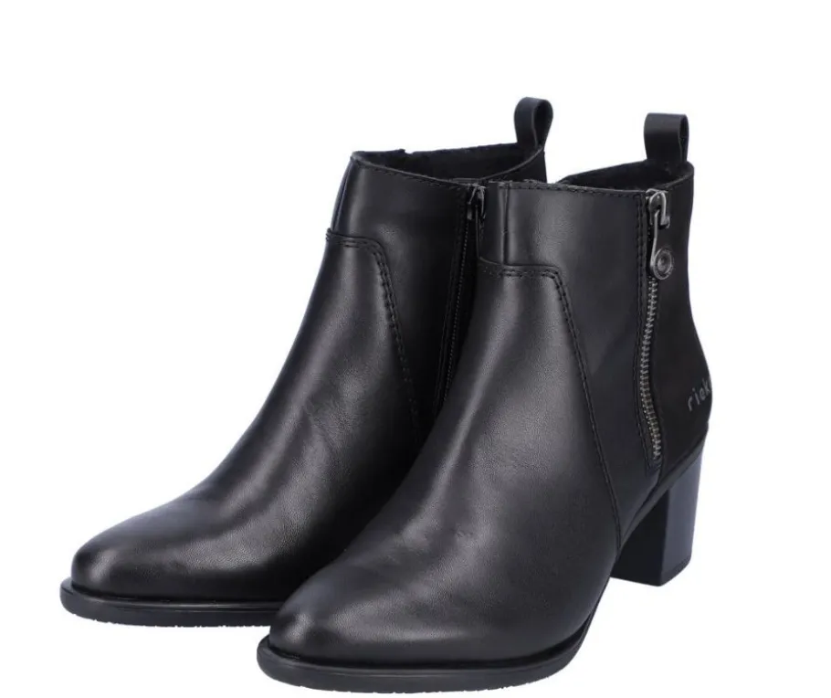 Rieker nilkkurit - Musta Y2051-00