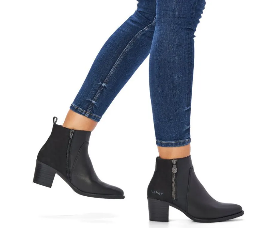 Rieker nilkkurit - Musta Y2051-00