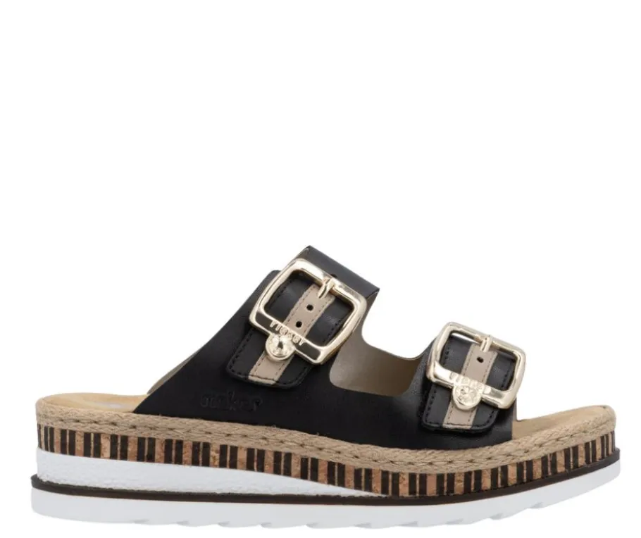 Rieker pistokkaat - Musta V7955-00