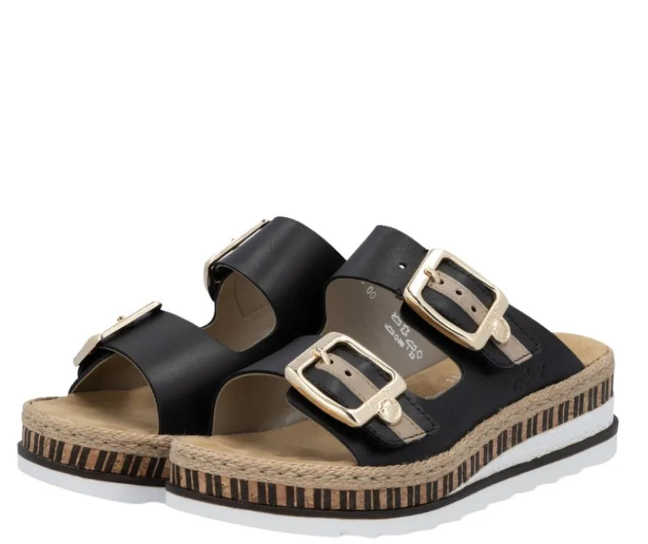 Rieker pistokkaat - Musta V7955-00