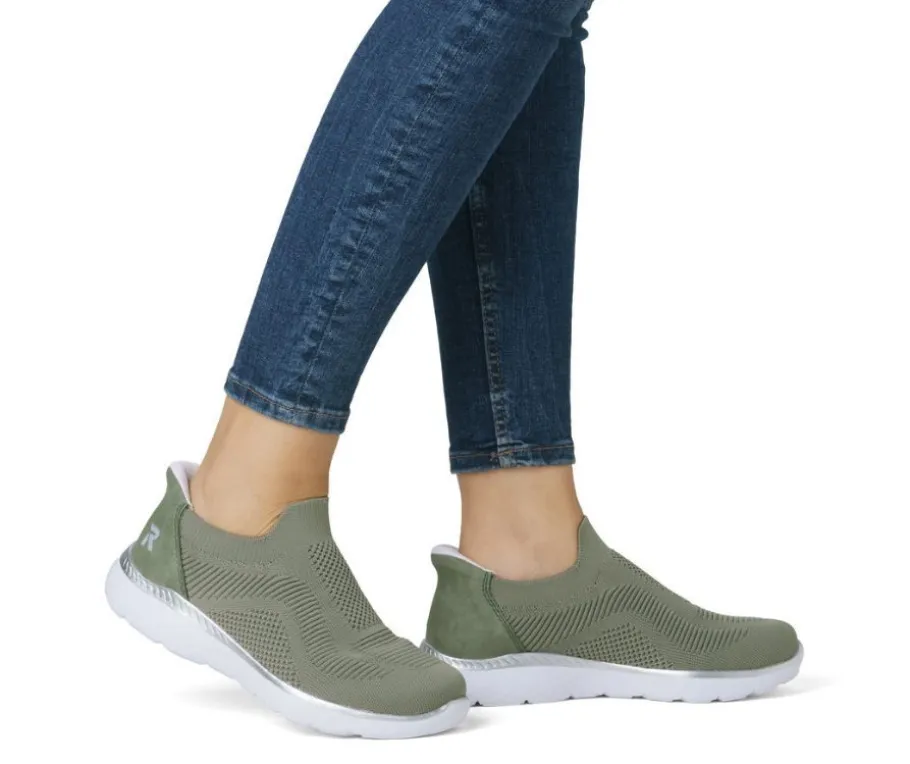 Rieker Ready2GO kävelykengät - Vihreä M5072-52