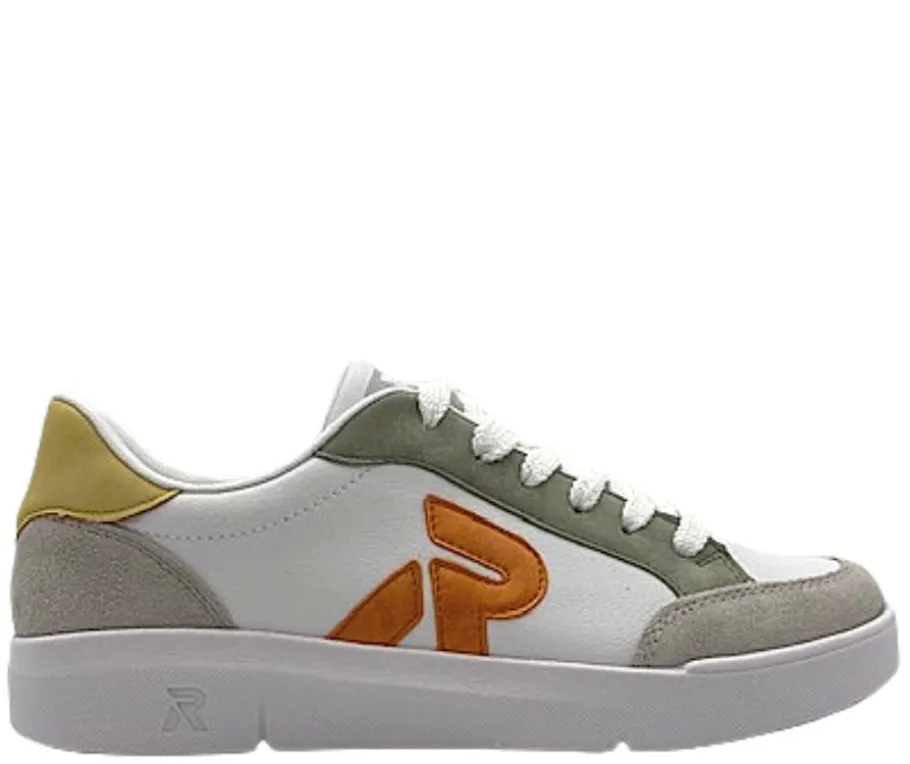 Rieker Revolution kävelykengät - Valkoinen kombi 41909-91