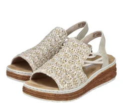 Rieker sandaalit - Beige 62741-60