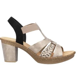 Rieker sandaalit - Beige 66K3-60