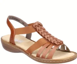 Rieker sandaalit - brown 60809-24