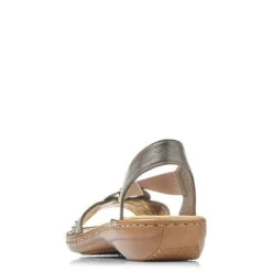 Rieker sandaalit - Harmaanruskea 608B9-45