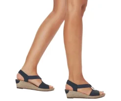 Rieker sandaalit - Kiilapohja sininen 624H6-14