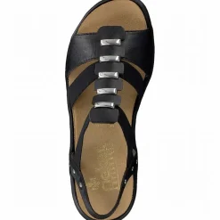 Rieker sandaalit - Musta 64580-00