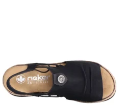 Rieker sandaalit - Musta V7972-00