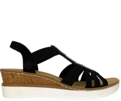 Rieker sandaalit / musta V38F9-00