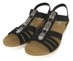 Rieker sandaalit / musta V38F9-00