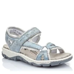 Rieker sandaalit - Vaaleansininen 68879-12