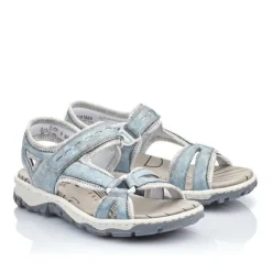 Rieker sandaalit - Vaaleansininen 68879-12