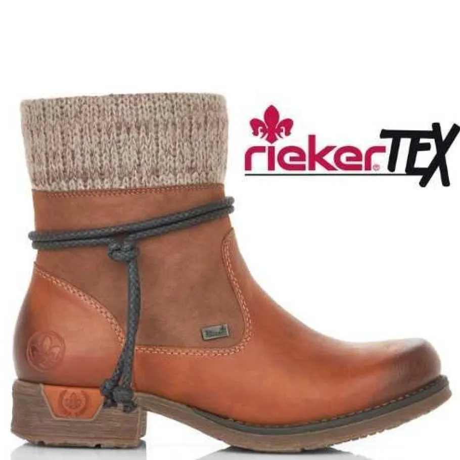 Rieker talvinilkkurit - Ruskea 79688-24