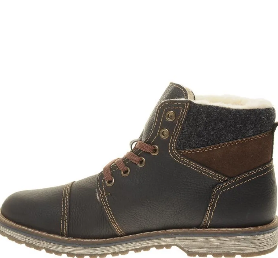 Rieker talvinilkkurit - Tummanruskea 39230-25