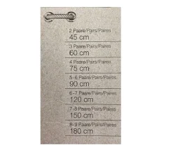 Ringpoint kengännauhat - Valkoinen Pyöreä Paksu