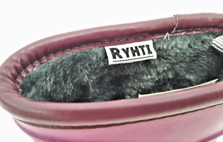 Ryhti lasten lämminvuorisaappaat - Liila