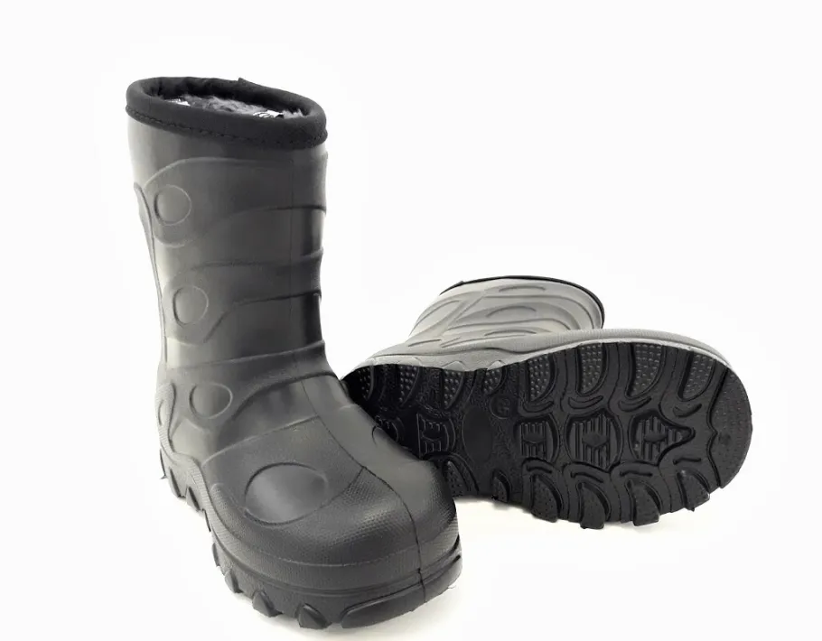 Ryhti lasten lämminvuorisaappaat - Musta