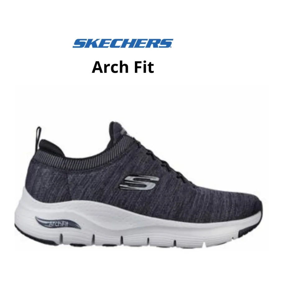 Skechers Arch Fit - Waveport 232301BKGY
