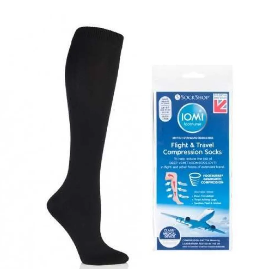 SockShop Flight & Travel tukisukat - Iomi musta