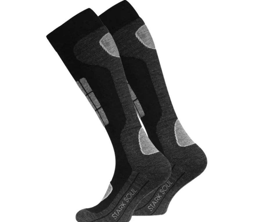Stark & Soul urheilusukat - Musta/Harmaa